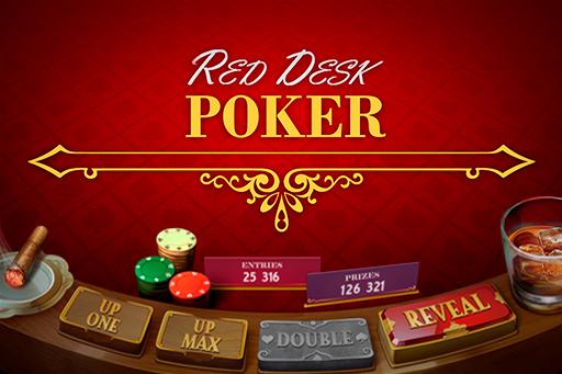 Red Desk Poker